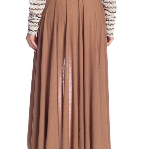 PETIT POIS by VIVIANA G Two Tone Hi-Lo Mesh Skirt - Picture 6 of 6